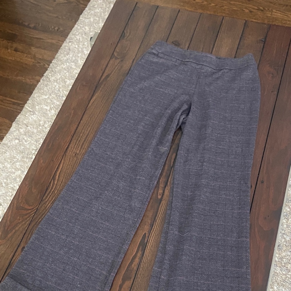 New York & Company Charcoal Wide Leg Pants